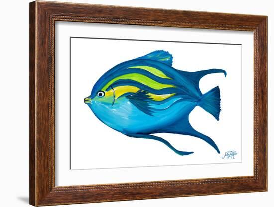 Fishy II-Julie DeRice-Framed Art Print