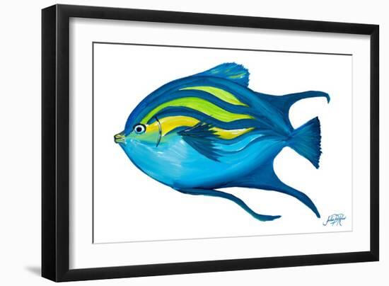 Fishy II-Julie DeRice-Framed Art Print