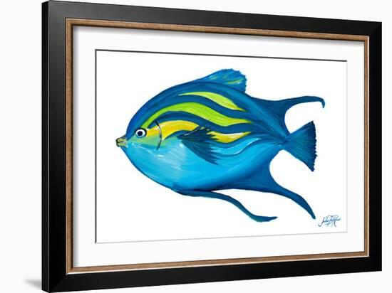 Fishy II-Julie DeRice-Framed Art Print