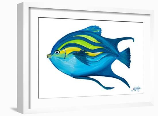 Fishy II-Julie DeRice-Framed Art Print