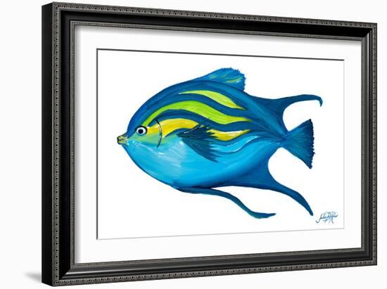 Fishy II-Julie DeRice-Framed Art Print