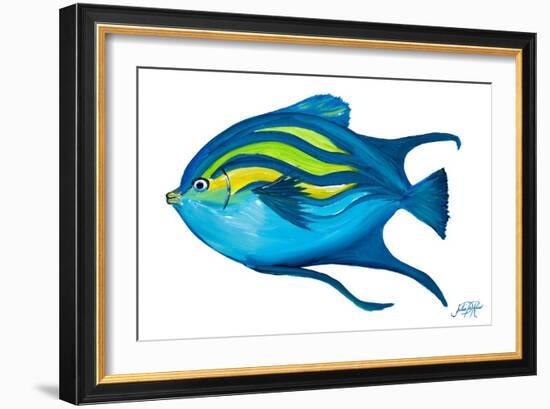 Fishy II-Julie DeRice-Framed Art Print