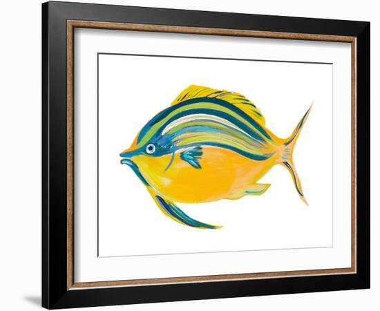 Fishy III-Julie DeRice-Framed Art Print