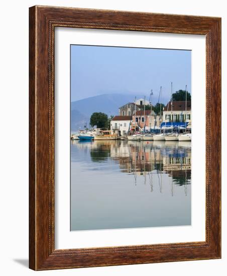 Fiskardo, Kefalonia, Ionian Islands, Greece-Walter Bibikow-Framed Photographic Print