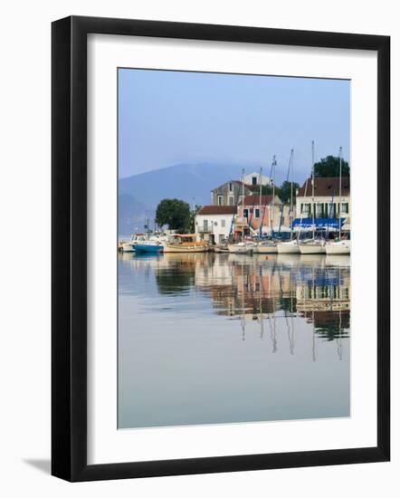 Fiskardo, Kefalonia, Ionian Islands, Greece-Walter Bibikow-Framed Photographic Print