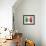 Fist With Italian Flag-macky_ch-Framed Art Print displayed on a wall