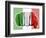 Fist With Italian Flag-macky_ch-Framed Art Print