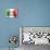 Fist With Italian Flag-macky_ch-Art Print displayed on a wall