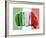 Fist With Italian Flag-macky_ch-Framed Art Print