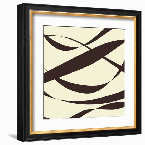 Fistral (praline)-Denise Duplock-Framed Art Print