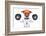 Fitness Dog-Javier Brosch-Framed Photographic Print