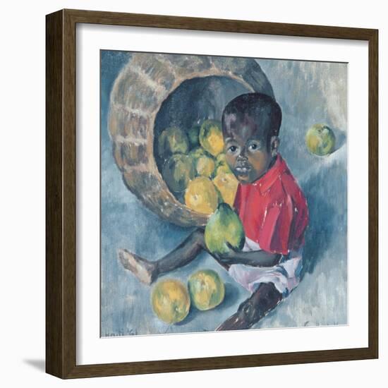 Fito, Twin Son of Abel, Haiti, 1961-Izabella Godlewska de Aranda-Framed Giclee Print