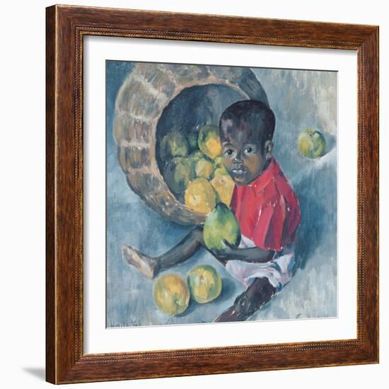 Fito, Twin Son of Abel, Haiti, 1961-Izabella Godlewska de Aranda-Framed Giclee Print