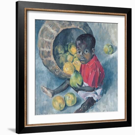 Fito, Twin Son of Abel, Haiti, 1961-Izabella Godlewska de Aranda-Framed Giclee Print