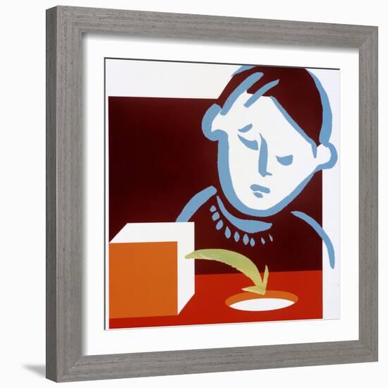 Fitting In-Paul Brown-Framed Premium Photographic Print