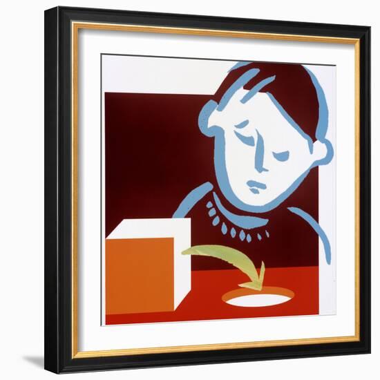 Fitting In-Paul Brown-Framed Premium Photographic Print