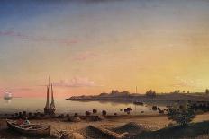 Sunrise Through Mist, 1852-Fitz Henry Lane-Giclee Print