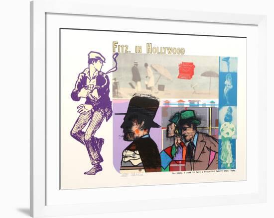 Fitz in Hollywood-Richard Merkin-Framed Limited Edition