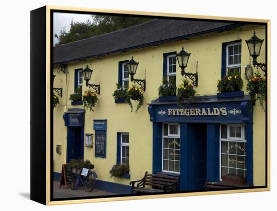 Fitzgerald's Bar in Avoca Village, A.K.A. Ballykissangel, County Wicklow, Ireland-null-Framed Premier Image Canvas