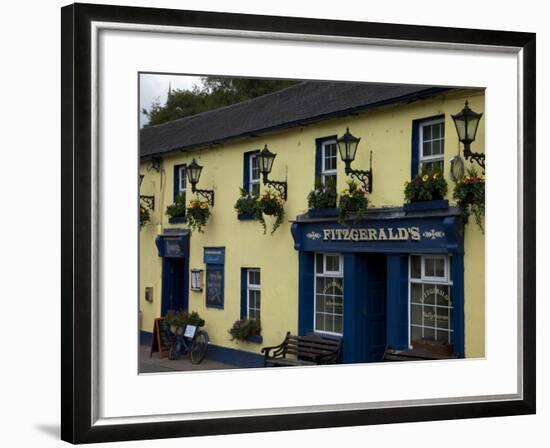 Fitzgerald's Bar in Avoca Village, A.K.A. Ballykissangel, County Wicklow, Ireland-null-Framed Photographic Print