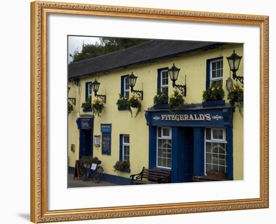 Fitzgerald's Bar in Avoca Village, A.K.A. Ballykissangel, County Wicklow, Ireland-null-Framed Photographic Print