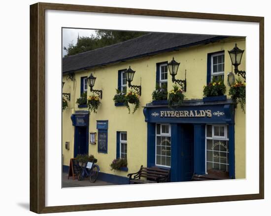 Fitzgerald's Bar in Avoca Village, A.K.A. Ballykissangel, County Wicklow, Ireland-null-Framed Photographic Print