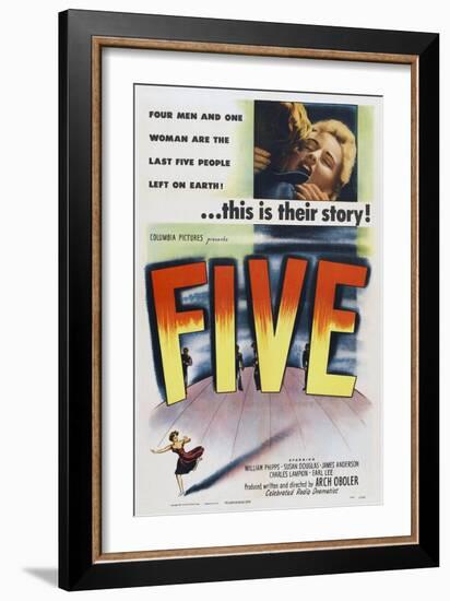 Five, 1951-null-Framed Art Print