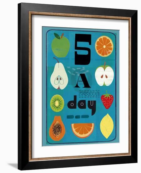 Five a Day-Jessie Ford-Framed Art Print