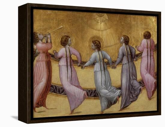 Five Angels Dancing Before the Sun. Ca. 1436-null-Framed Premier Image Canvas