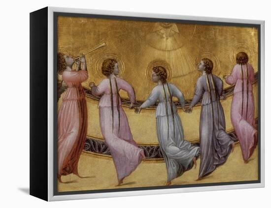 Five Angels Dancing Before the Sun. Ca. 1436-null-Framed Premier Image Canvas