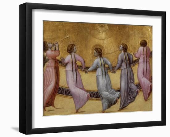 Five Angels Dancing Before the Sun. Ca. 1436-null-Framed Giclee Print