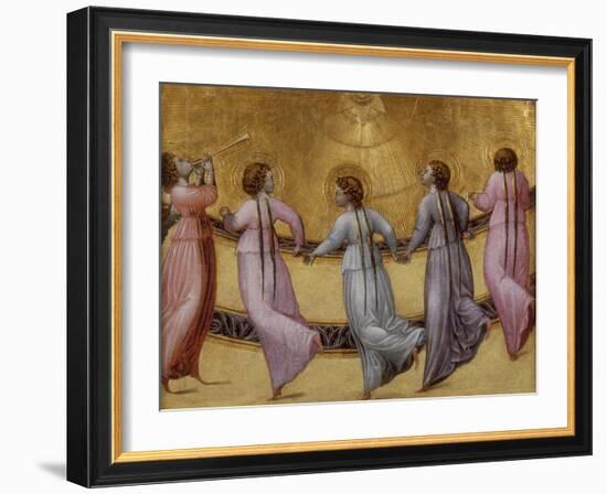 Five Angels Dancing Before the Sun. Ca. 1436-null-Framed Giclee Print