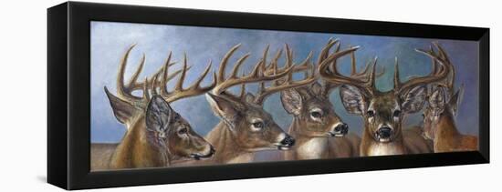 Five Bucks-Carolyn Mock-Framed Stretched Canvas