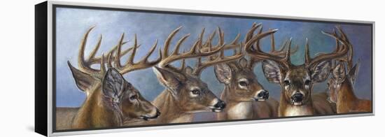 Five Bucks-Carolyn Mock-Framed Stretched Canvas