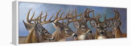 Five Bucks-Carolyn Mock-Framed Stretched Canvas