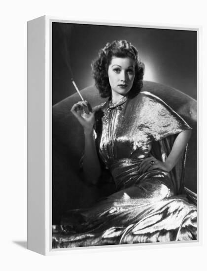 Five Came Back, Lucille Ball, 1939-null-Framed Stretched Canvas