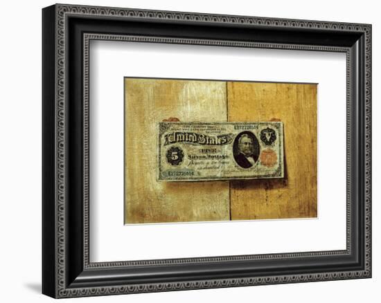 Five Dollar Bill-Victor Dubreuil-Framed Premium Giclee Print