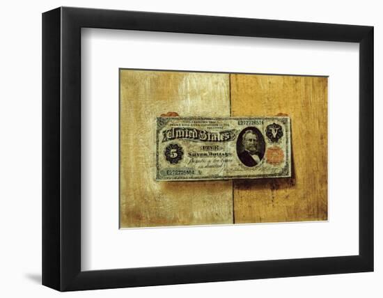 Five Dollar Bill-Victor Dubreuil-Framed Premium Giclee Print