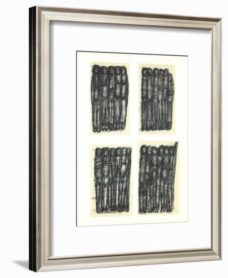 Five Figures Square-Rodolphe Raoul Ubac-Framed Premium Edition