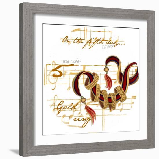 Five Golden Rings-Janice Gaynor-Framed Art Print