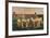 Five Lambs, 1988-Richard Yaco-Framed Art Print