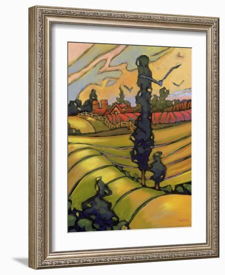 Five Left-Don Tiller-Framed Giclee Print