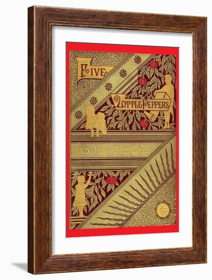 Five Little Peppers-null-Framed Art Print