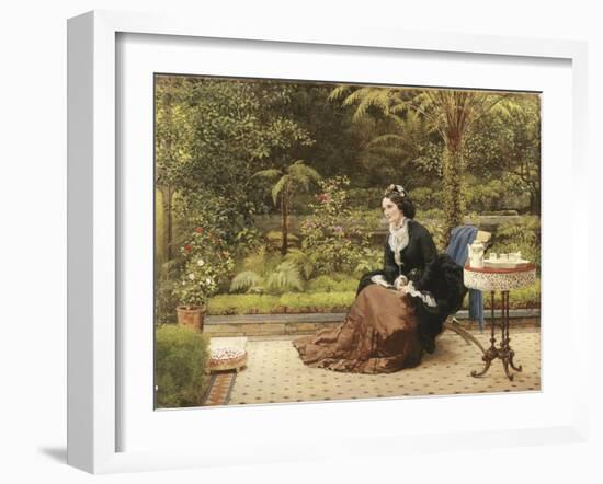 Five O'Clock, C.1874-George Dunlop Leslie-Framed Giclee Print