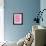 Five On Pink-null-Framed Giclee Print displayed on a wall