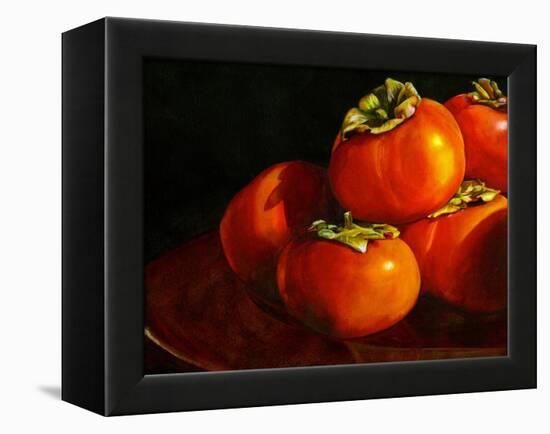 Five Persimmons-Terri Hill-Framed Premier Image Canvas