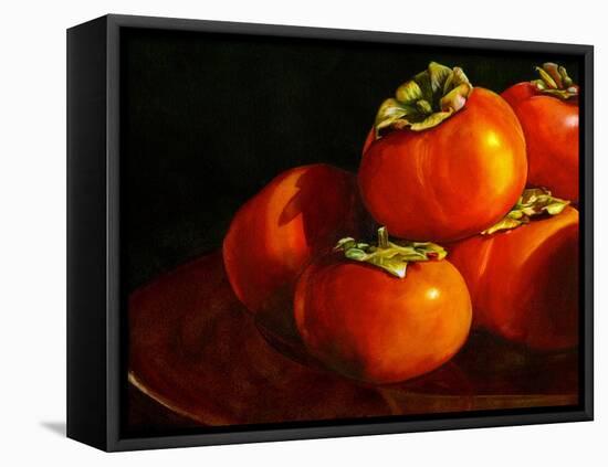 Five Persimmons-Terri Hill-Framed Premier Image Canvas