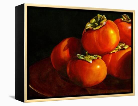 Five Persimmons-Terri Hill-Framed Premier Image Canvas