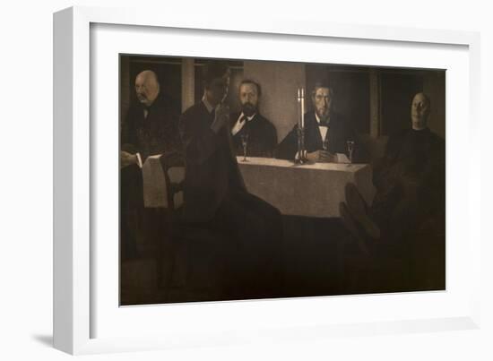 Five portraits, 1901-02-Vilhelm Hammershoi-Framed Giclee Print