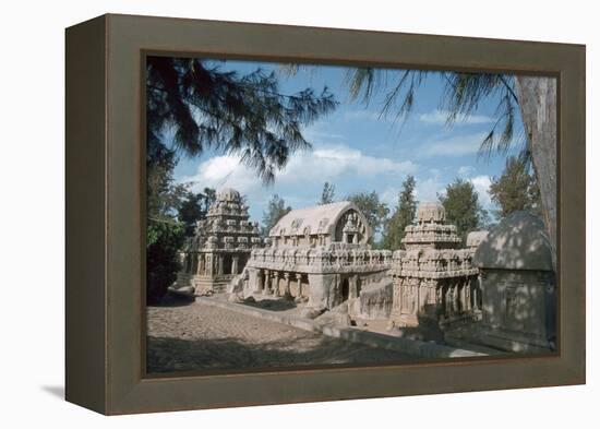 Five Rathas, Mahabalipuram, Tamil Nadu, India-Vivienne Sharp-Framed Premier Image Canvas